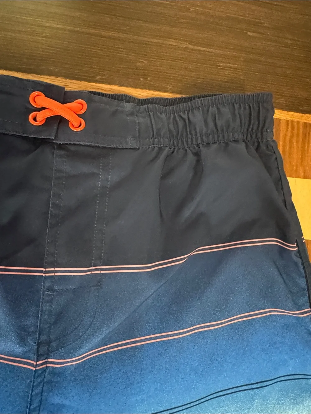Wonder Nation boys colorful swim trunks size XXL.